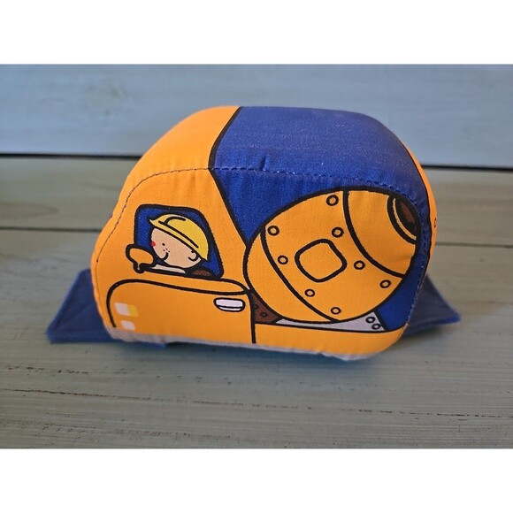 Melissa & Doug K's Kids Pull-Back Cement Truck 9 Mo- 4yrs Blue And Orange Color - Picture 7 of 8